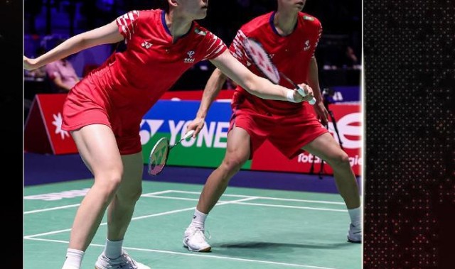 蒋振邦/魏雅欣2-0战胜马来西亚组合，锁定一枚世锦赛奖牌
